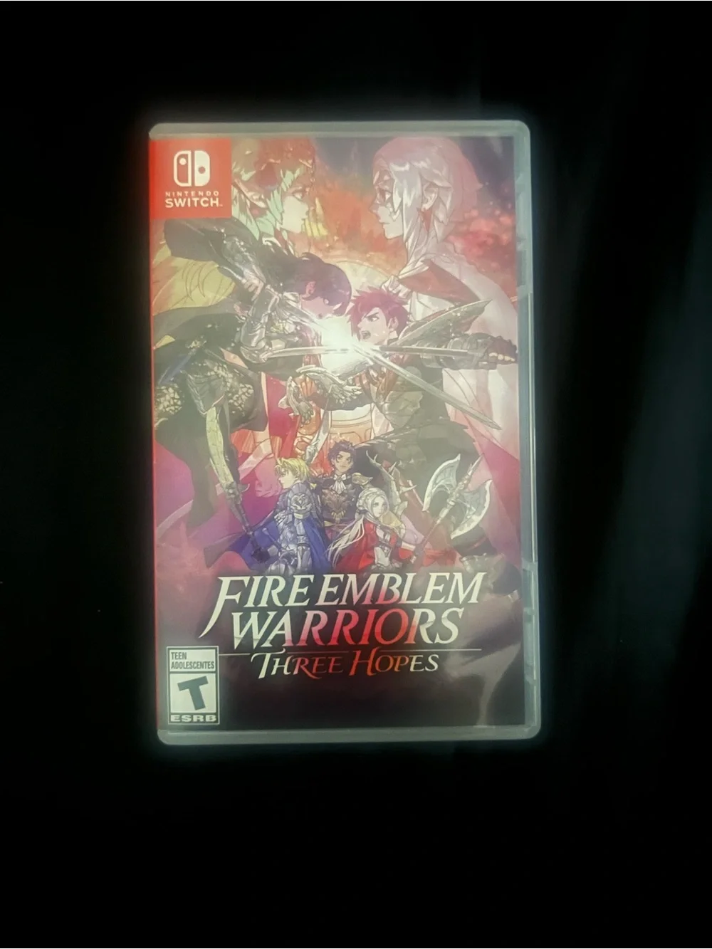 Nintendo Switch Fire Emblem Warriors: Three Hopes - Red & Purple Cover Art